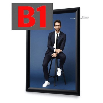 Ramka na plakat OWZ Standard B1 - czarna