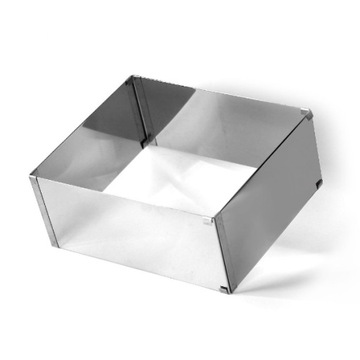 Regulowany prostokątny RANT do pieczenia wys.15cm