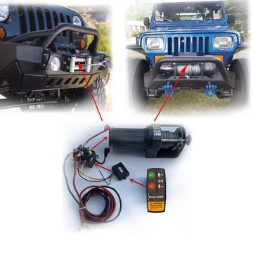 ЛЕБЕДКА 12 В ДИСТАНЦИОННОЕ УПРАВЛЕНИЕ ЛЕБЕДКОЙ