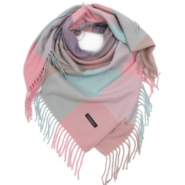 Chusta damska w kratę