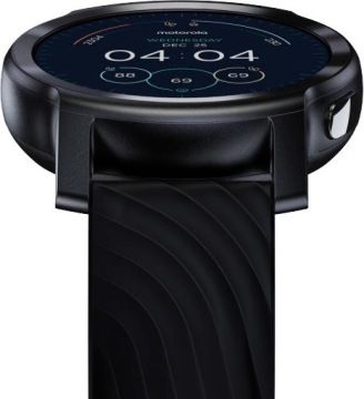 Motorola Moto Watch 100 с GPS-приемником и пульсометром Sleep Phantom, черные