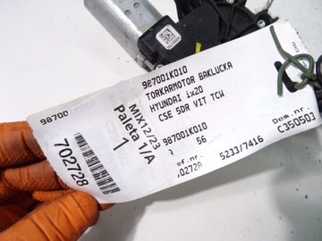 MOTOR STĚRAČE ZADNÍ HYUNDAI IX20 98700-1K010