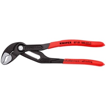 ЩИПЦЫ ДЛЯ ТРУБ KNIPEX COBRA 180 ММ 87 01 180