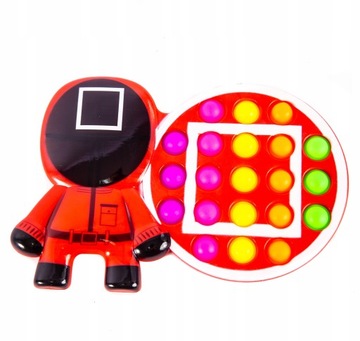 PUSH BUBBLE POP IT ZABAWKA SQUID GAME