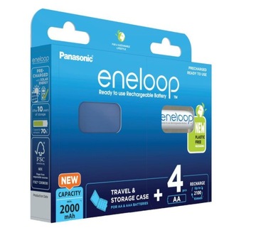 Akumulator Eneloop R6 2000mAh 4 szt. + Box