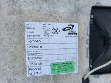 Headfit Панорама Датчик тревоги BMW 5 E61 Kombi Black Anthrazit