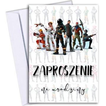 10szt ZAPROSZENIA NA URODZINY 7 8 9 PRZYJĘCIE 137