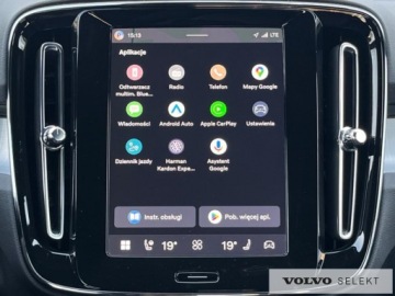 Volvo XC40 Crossover Facelifting 2.0 B4 197KM 2025 Volvo XC 40 FV23% SalonPL B4B Plus Black Edition W, zdjęcie 18