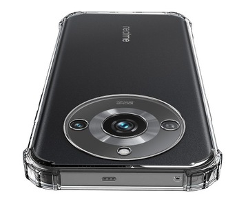 Чехол для Realme 11 Pro | 11 Pro+ Plus ПРОЗРАЧНЫЙ ПРОТИВОШОКОВЫЙ КОРПУС + ЗАЩИТНОЕ СТЕКЛО