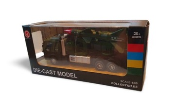 ВОЕННЫЙ ГРУЗОВИК С ПОГРУЗКОЙ 17СМ E1117 EMAJ