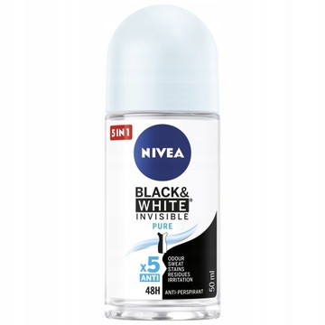 Antyperspirant w kulce NIVEA Black&White 50ml