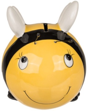 КЕРАМИЧЕСКАЯ СВИНКА ПЧЕЛКА, отверстие