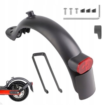 Задний бампер для скутера Xiaomi M365 1S/Pro2 с подсветкой