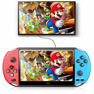 ПОРТАТИВНАЯ КОНСОЛЬ X12 GAMEBOY С МНОЖЕСТВОМ ИГР