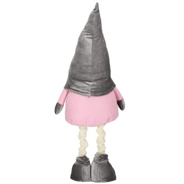 РОЖДЕСТВЕНСКИЙ Гном, Дед Мороз, ГНОМ, РОЖДЕСТВЕНСКИЙ ПОДАРОК, ТЕЛЕСКОПИЧЕСКИЙ, 86 см