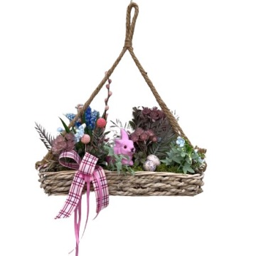 ВЕСЕННЯЯ ПАСХАЛЬНАЯ КОМПОЗИЦИЯ НА СТЕНУ