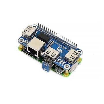 Чехлы USB-концентраторов Ethernet для Raspberry Pi Zero 2 Вт 3 Б 4 8 ГБ
