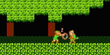 Игра Zelda II The Adventure of Link для Nintendo NES и суперобложка