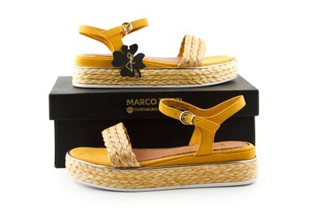 Buty MARCO TOZZI damskie sandały espadryle letnie na platformie r. 40