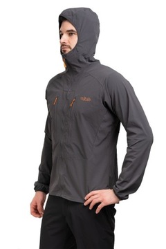 Мужская легкая треккинговая куртка софтшелл Rab Borealis-графен м