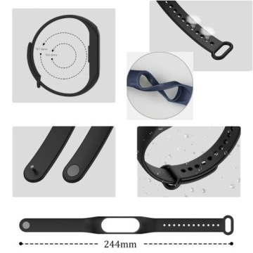 НАБОР РЕМЕШКОВ XIAOMI MI BAND 3/4 — 14 ШТ.