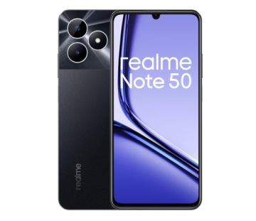 Smartfon realme note 50 3/64GB Midnight Black 90Hz