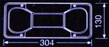 SKLO SVĚTLA ZADNÍ SKŘÍŇ KONTEJNER IZOTERMICKÝ POKLOP CHLADIČ