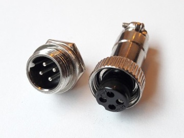 złącze DS1110-01 4pin komplet wtyk i gniazdo