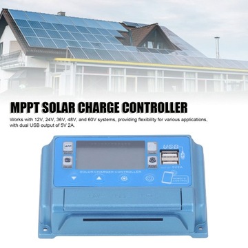 Контроллер заряда солнечной батареи MPPT 12 В 24 В 36 В 48 В 60 В до нашей эры