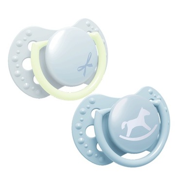 LOVI SMOCZEK SILIKONOWY DYNAMICZNY 0-2 M 2 SZT. BABY SHOWER BOY 22/900BOY