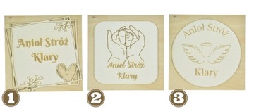 Сувенир Первого Причастия с гравировкой Ангела