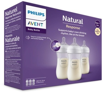 AVENT NATURAL 3.0 БУТЫЛКА Responsive 260 мл