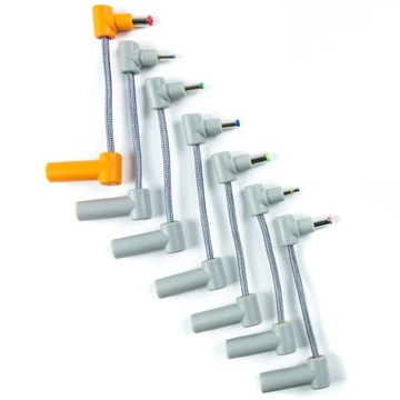Zestaw 7 przejściówek do kabli myVolts Ripcord - myVolts Ripcord Tip Set