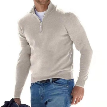 BLUZA MĘSKA ROZPINANA BEZ KAPTURA