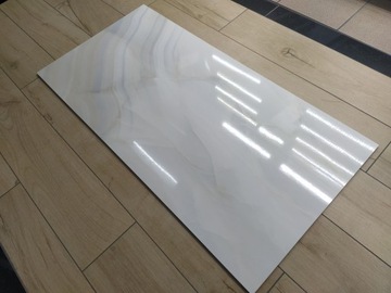 Плитка Onyx Silver 60х120, испанский глянцевый керамогранит