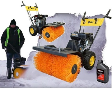 Odśnieżarka spalinowa CEDRUS Zamiatarka ZM04 Loncin 4w1