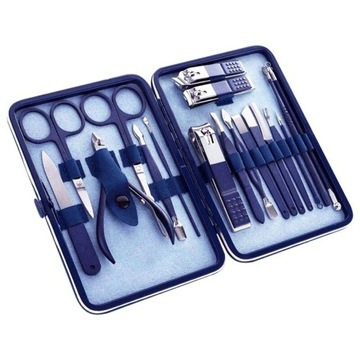 do paznokci zestaw, zestaw do Manicure 18 w 1 ze s
