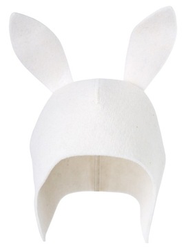 Czapka do sauny zając z uszami