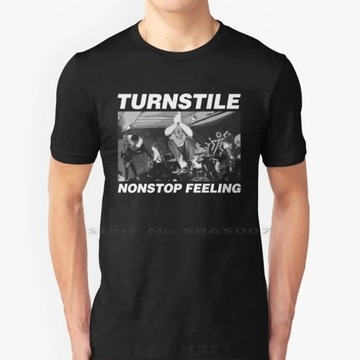 Koszulka Turnstile Jump Nonstop Feeling Time unisex cotton T-Shirt