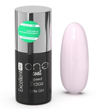 EXCELLENT PRO ONE COAT SPEED RUBBER BASE BAZA KAUCZUKOWA LITTLE GIRL 7 ml