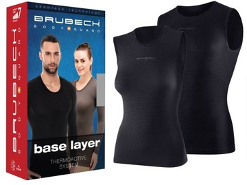 BRUBECK LEKKA POTÓWKA POD KOSZULKĘ KOLARSKĄ TERMOAKTYWNA ROWEROWA -XL