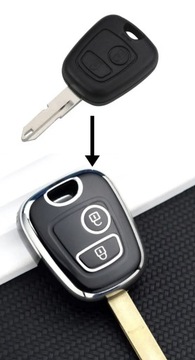 КОРПУС КЛЮЧА PEUGEOT 106 107 206 207 307 CITROEN C1 C2 C3 C4 КОРПУС AYGO