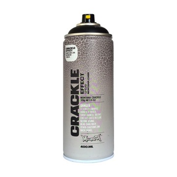 Farba w sprayu Montana Crackle Effect - 400 ml - traffic black