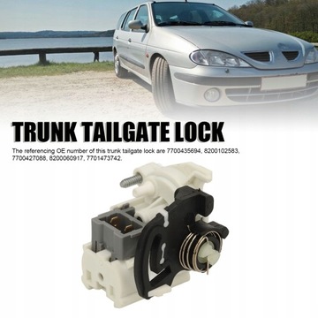 SILNIK CENTRALNEGO ZAMKA BAGAŻNIKA DO CLIO MK2 MK3 MEGANE TWINGO ELEKTROMAG
