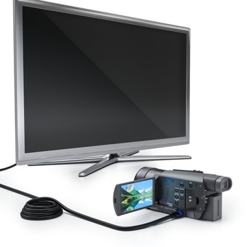 Кабель Mini HDMI длиной 5 м, совместимый с HDMI 2.0/1.4a — ARC 3D 4K Ultra HD 1080p