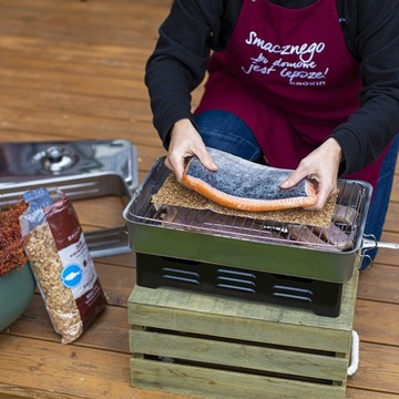 ДОМАШНЯЯ РЕГУЛИРУЕМАЯ ВЫСОТА Балконная коптильня