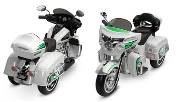 Motocykl Toyz Riot light grey, trójkołowiec