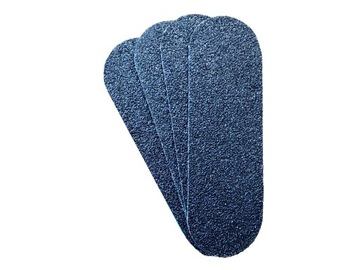 Nakładki ścierne do tarki 4x13 cm - gr.180 20 szt