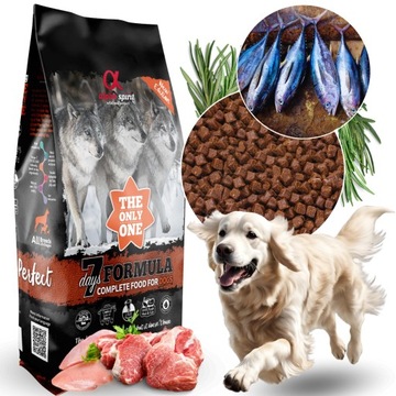 Alpha Spirit 7 DAYS FORMULA полноценный СУХОЙ корм для собак 12 кг