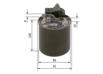 F026402836 FILTR PALIVA